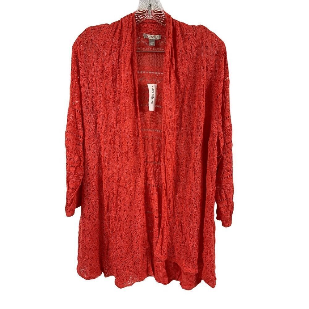 Roz & Ali Women's Coral Cardigan